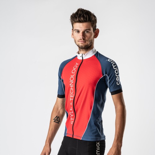 MAILLOT VÉLO MANCHES COURTES