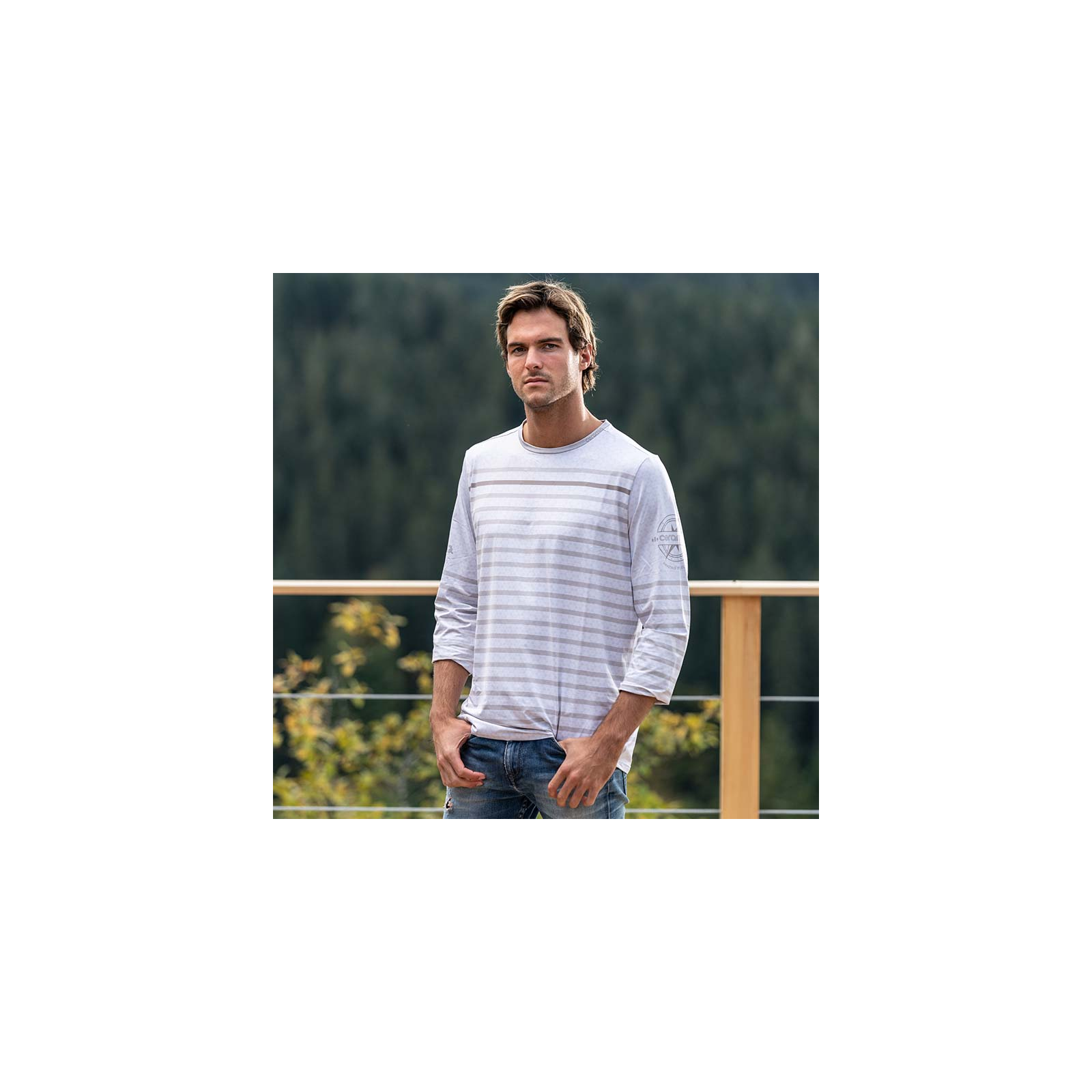 TEE-SHIRT MANCHES LONGUES BLANC
