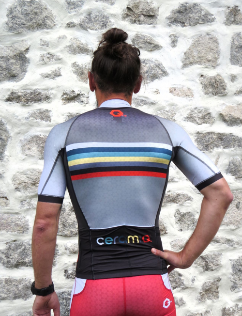 MAILLOT VÉLO MANCHES COURTES