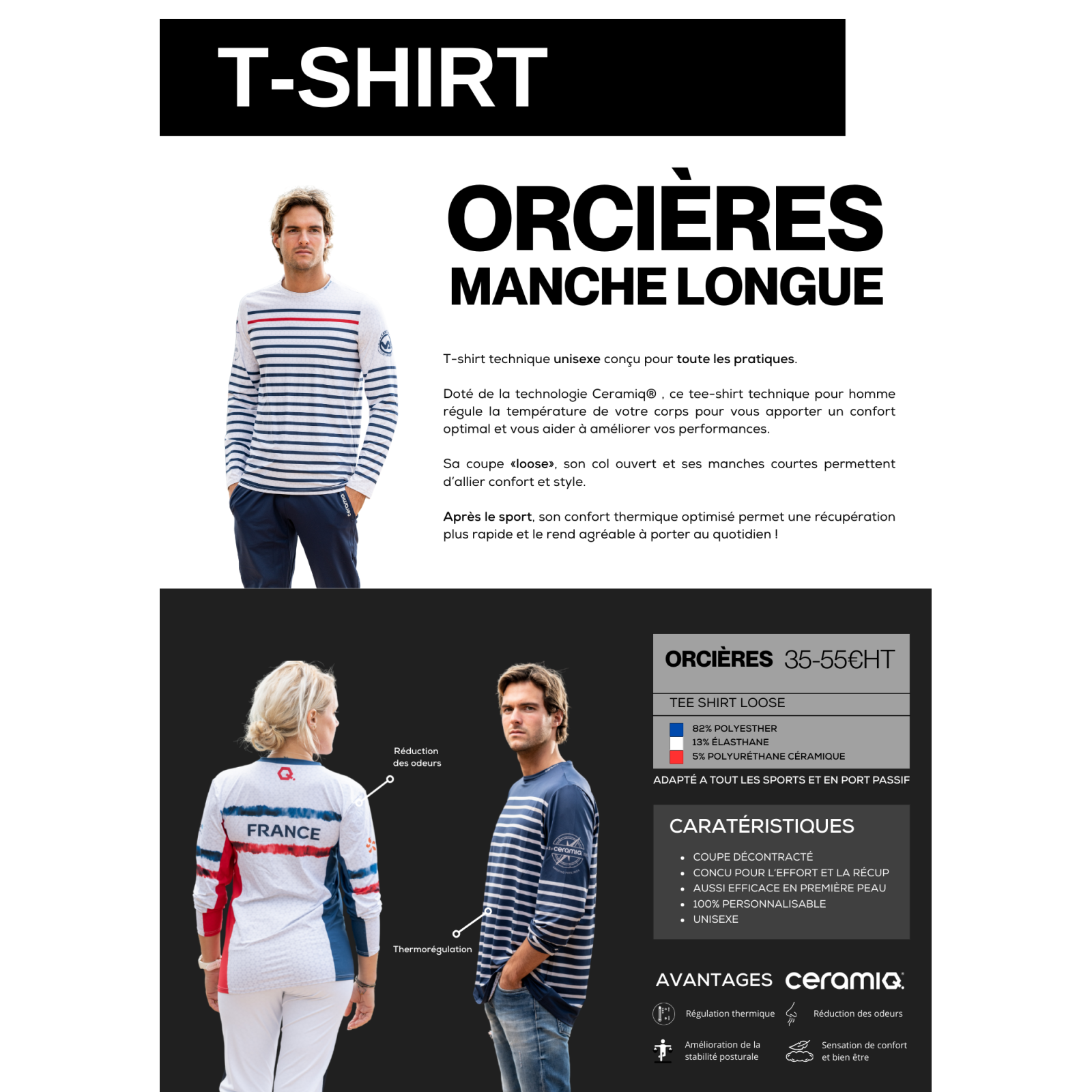 Langarm-T-Shirt personalisiert für Vereine | Premium & Thermoregulierung