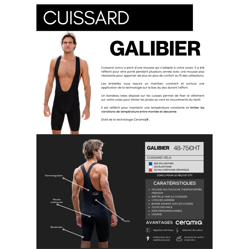 CYCLING SHORTS CLUBS/PRO | Ceramiq® premium thermoregulating